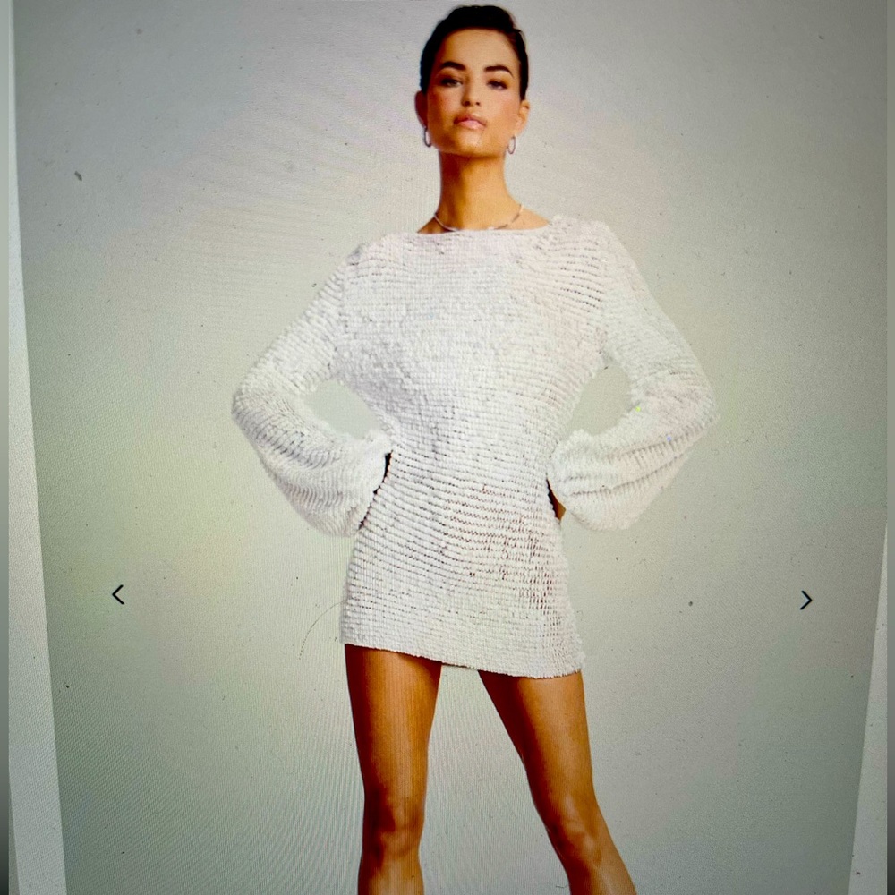 Retrofete Tara sequin crochet dress sold out... size m/l